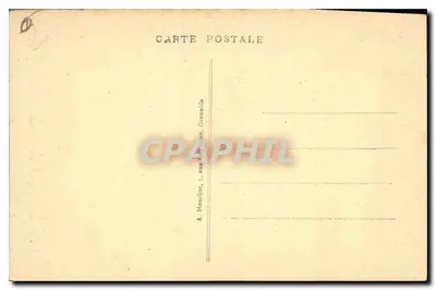 Gorges van Queyras — Een tunnel — A. Hourlier, 5, rue Carnot, Grenoble — Achterkant
