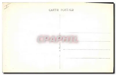 Kościół w Montgenèvre zimą — seria 3091-1, wydawca A. Houther — Rewers