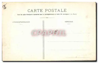 Gap - Katedra — Widok fasady i dzwonnika — Y. Fournier, wyd., Gap - Cliché Villemuse, n° 507 — Rewers