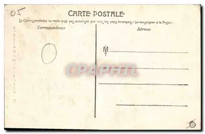 Queyras — Dom Króla — Zbiór Jean i Peyrot, Gap — Rewers
