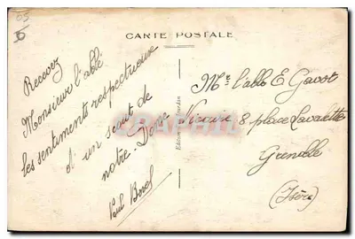 Ste-Catherine e Briançon — Cidade mais alta da Europa (1.111 m.) — Edição Buardan — Verso