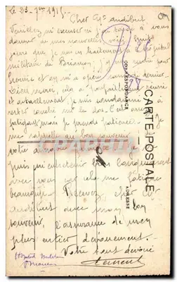 Briançon — Most Asfeld łączący dwa Forty — wydawca Dutourd & Sincère, nr 96 — Rewers
