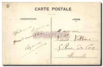 Embrun (870m) — Interior da Catedral, nave central — E.J.Q. n°522 — Verso