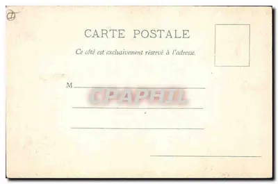 Embrun — O Portal da Catedral, erguido por Carlos Magno — Papeterie des Alpes, Eug. Robert, Grenoble — Verso