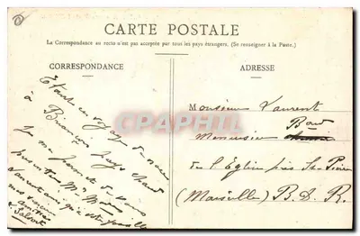 BRIANÇON i jej Forty (1.321 m.) — Wydawca P. F. Chaudard — Nr 1 — Rewers