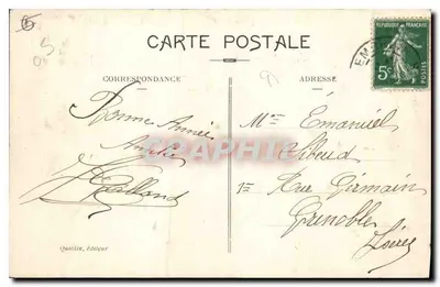 Embrun (870 m.) — Le Roc — Quotin, wydawca — Rewers