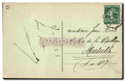 BRIANÇON — O Ponte Baldy sobre a Cerveyrette — E.R. — n° 856 — Verso