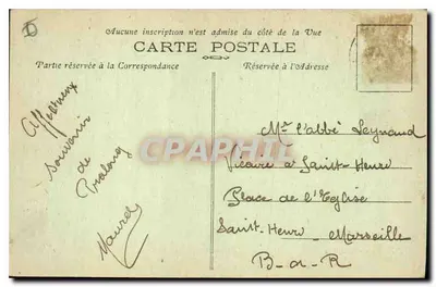 Embrun (alt. 871 m.) — Le Roc — Montée des Molinos — As Alpes Pittorescas — Verso