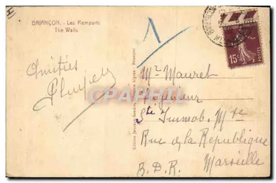 BRIANÇON — Zamek — Wydawnictwo Jordan Sandrey, BRIANÇON — Rewers