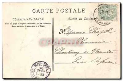 Los ascensores de N.-D. de la Garde — Marsella — Fototipia E. Lacout — Reverso