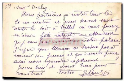 Zamek Saillant — fasada północna — XVI wiek — blisko St-Flour (Cantal) — nr 2882 — Rewers