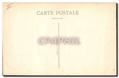 Wioska i Zamek Saillant, blisko Saint-Flour — Le Cantal pittoresque — Wydawnictwo H. Labrousse, Saillant — Rewers