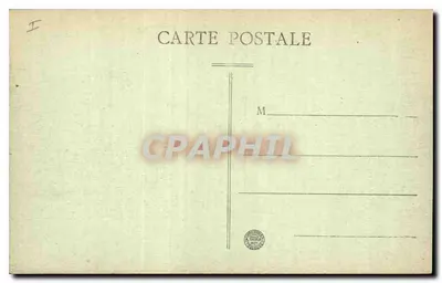 Zamek Saillant (XVI wiek) — strona wschodnia — Le Cantal Pictoresque, nr 857 — Rewers