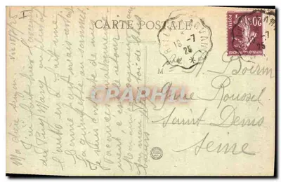 Cantal — 1914. Pasterze na Puy Mary — Pay-Mary — Rewers
