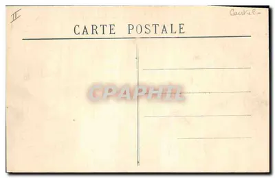 Piquete de pastagem no Puy-Mary — Cantal — editor Germaine Malonzy, Chavant, Auriac — Verso