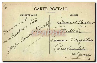 Cantal - 1856. Na Ascensão do Puy-Mary - Um Curva Perigosa — Pierre Malbron — Verso