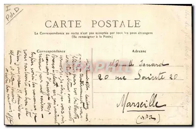 Ruínas do Castelo de Tournoël — A Auvergne — Editor I.E. n°218 — Verso