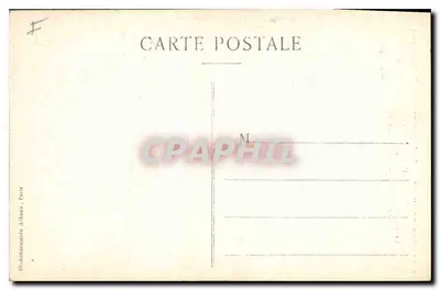 Castelo Feudal de Tournoël — Arredores de Châtelguyon — Editor Albazau, Paris, n° 587 — Verso