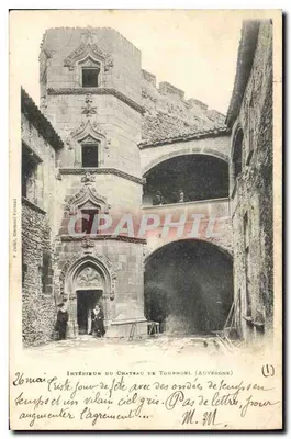 Interior do Castelo de Tournonl (Auvergne) — F. Füllbé, Dargnon-Lerond