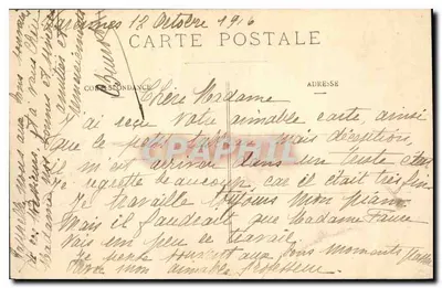 Kasteel van Tournoël — Pitsruïnes — Anoniem uitgever, n° 404 — Achterkant