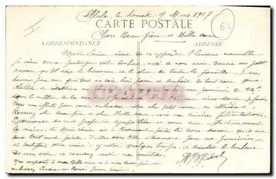 Kasteel van Tournoël — oud feodale van de graaf van Auvergne — uitgever V.D.C. n°403 — Achterkant