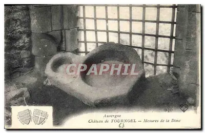 Castelo de TOURNOEL — Medidas da Dízima — Auvergne