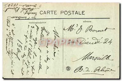Zamek TOURNOEL — Wieża — Wydawca: La Poste de Toulouse, nr 150 — Rewers