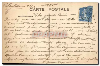Tal der Chevreuse — Das Hermitage der Vaux de Cernay — Rückseite