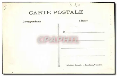 Ruínas da Abadia dos Vaux-de-Cernay — A Rosace — editor Héliotypie Bourdier e Laucheux, Versailles, n°44 — Verso