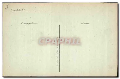 Abbaye des Vaux-de-Cernay — Ruines et bâtiments couverts de lierre — E.M. n°2192 — Verso