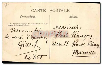 Abbazia dei Vaux de Cernay — Valle di Chevreuse (S.-et-O.) — Gautrot, editore, Chavreuse — Verso