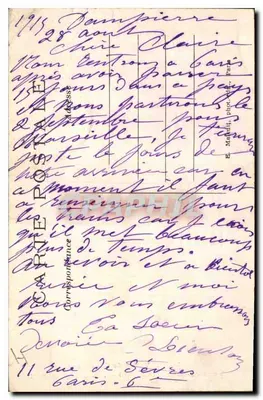 Valle di Chevreuse — Le Cascades — Vaux-de-Cernay (S.-et-O.) — Editore E.M. n°2552 — Verso