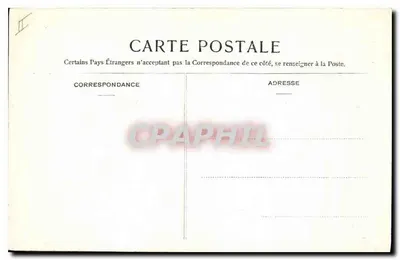 Saint-Germain-en-Laye — Plac Thiers, Kaplica i Zamek — wydawca R. P. Lévy, nr 6 — Rewers