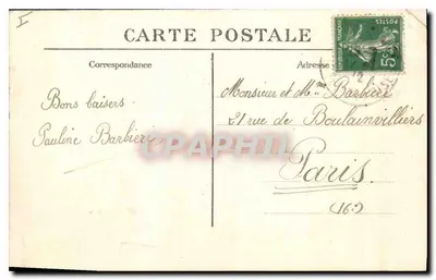 Saint-Germain-en-Laye — Les Loges. (widok ogólny) — Dom Edukacyjny Legii Honorowej. Wydawca: ASHIÈRES, n°38 — Rewers