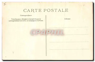 Saint-Germain-en-Laye — O Castelo — Fachaça Setentrional — E.D. n°9 — Verso