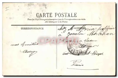 Saint-Germain-en-Laye — Le Pavillon Henri-IV widziany z windy — LL — Rewers