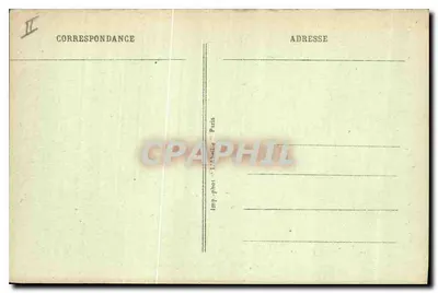 Saint-Germain-en-Laye — Droga do Loges — Wejście do lasu — Wyd. L'Amiile, Paryż — Rewers