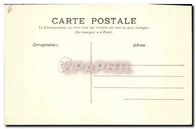 Les Charmettes - Alte Kapelle am Wegrand — Verlag C. R. n° 687 — Rückseite