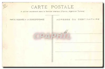 Chambéry - Les Charmettes — Wohnhaus von J.-J. Rousseau — F. Gentil, Verlag, Chambéry, Nr. 121 — Rückseite