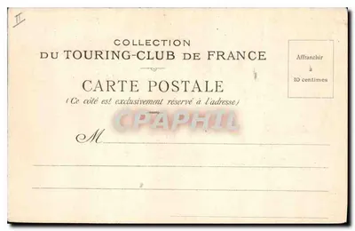 Savoie - Chambéry - Les Charmettes, interior — Coleção do Touring-Club da França, n°5 — Verso