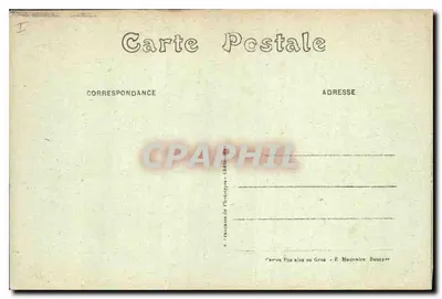 Meillant (Cher) — El Castillo, fachada Norte — E. Magnaïre, Bougneres — Reverso