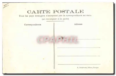 Meillant (Cher) — Zamek — Wieża Lwa i częściowy widok — Rewers