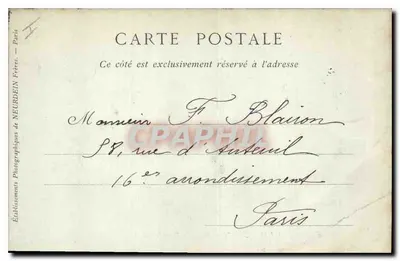 Castillo de Meillant — Mesa de los Tres Señores — C. Picot — Reverso