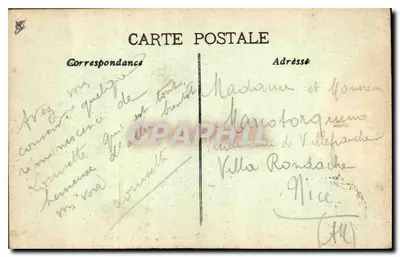Aix-en-Provence — Pavilhão Vendôme (século XVII) — Coleção C. Martinet — Verso