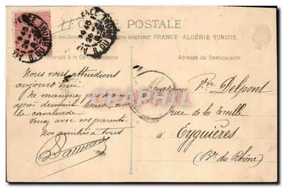 Aix-en-Provence — Hotel Termów w Aix — Zakład Termiczny — E. Jaussaud Wydawca, nr 109 — Rewers