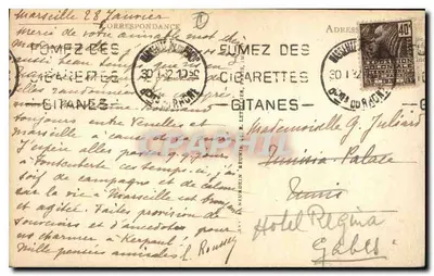 Aix-en-Provence — Porte, Hôtel d'Arlatan (Lubières) — Tavelle Éditeur — Rewers