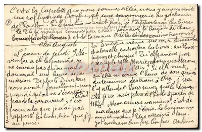 Aix-en-Provence — Pavilhão de Vendôme — Fachada principal — Cariatides por Rambot — Germanet, editor — Verso