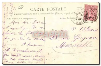 Ax-les-Thermes — Pavilhão de Vendôme — Carlitiles de Pujol — Verso