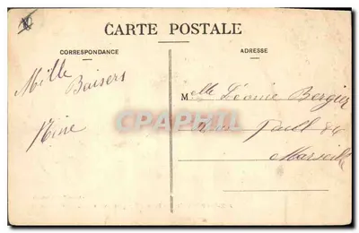Aix-en-Provence - Hotel d'Espagnol (siglo xviiie) — Colección M. Mirabeau, Aix — Reverso