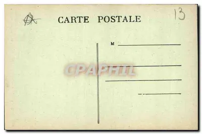 Aix-en-Provence — Hotel d'Espagnet, Cours Mirabeau — Vadon édit — Verso